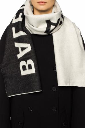 Logo-embroidered scarf, zdjęcie 2 Logo-embroidered scarf od Balenciaga